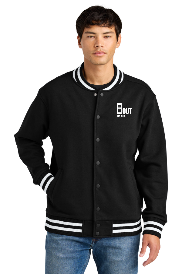 New Era Varsity Heavyweight Fleece Jacket UNISEX (NEA560) S/A EMB