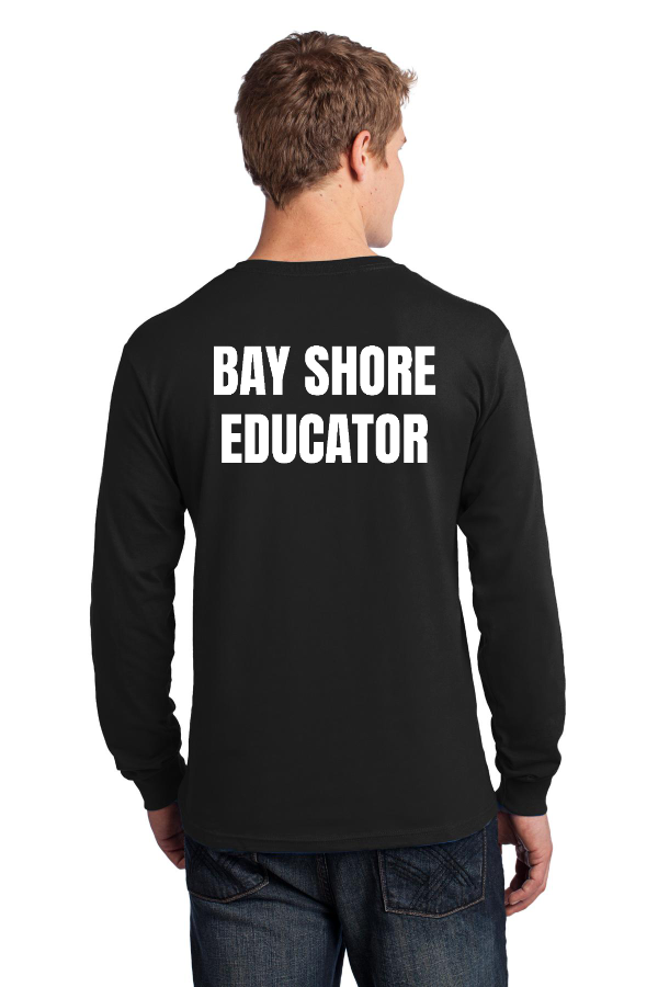 BAY SHORE EDUCATOR Port & Company Long Sleeve Core Cotton Tee (PC54LS)