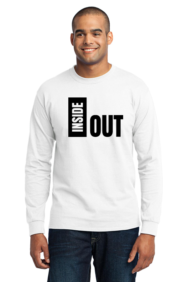 Port & Co Long Sleeve Core Blend Tee UNISEX (PC55LS) S/A DIG