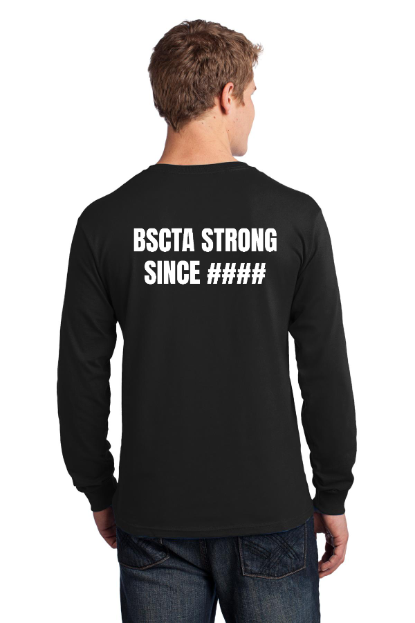 BSCTA STRONG  Port & Company Long Sleeve Core Cotton Tee (PC54LS)