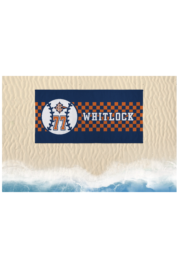 Astros - Colt 45 - EC Checkered 30" x 60" Beach Towel
