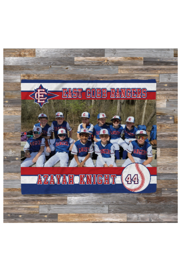 Team Photo Blanket 50x60 Minky