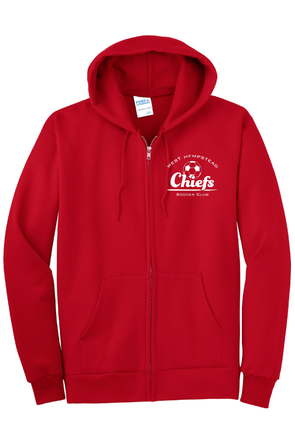 ZIPPERED SWEATSHIRT