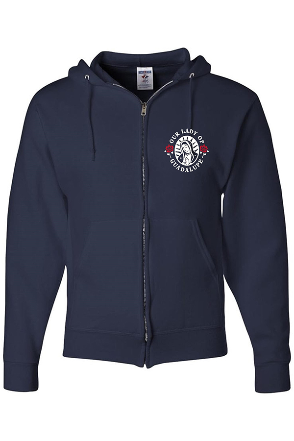 ZIP UP HOODIE/SUDADERA CON CAPUCHA Y CREMALLERA