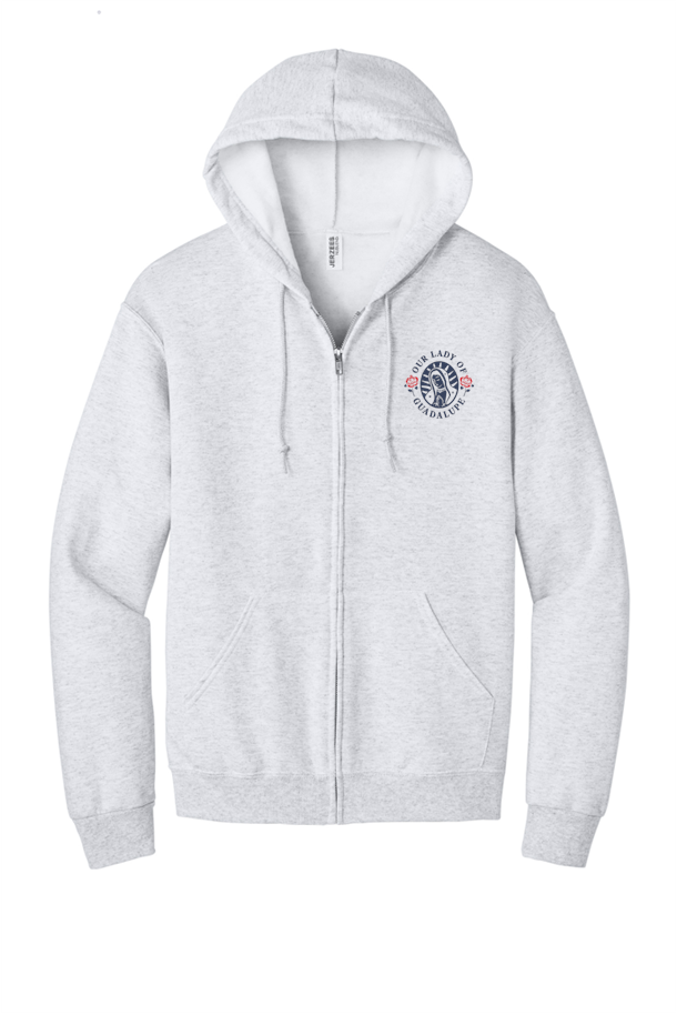 ZIP UP HOODIE/SUDADERA CON CREMALLERA Y CAPUCHA
