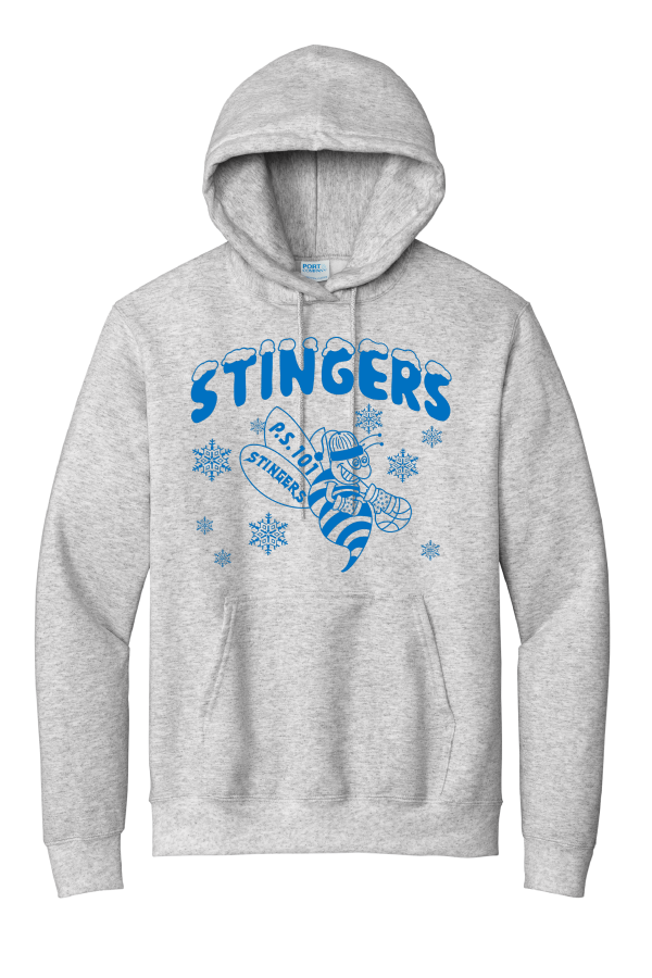 Hoodie - Snowflake Bee