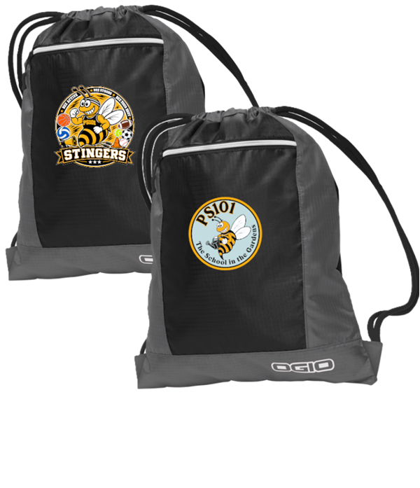 DRAWSTRING BAG_CIRCLE BEE