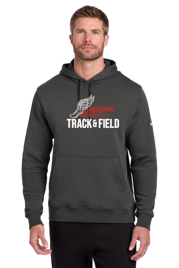 NIKE Club Fleece Sleeve Swoosh Pullover Hoodie NKDR1499