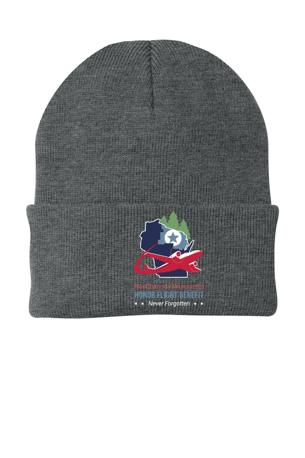 Knit Cap with embroidered logo
