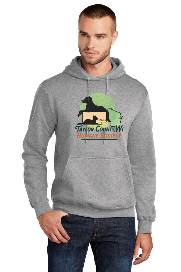 Port & Co Core Fleece Pullover Hooded Sweatshirt