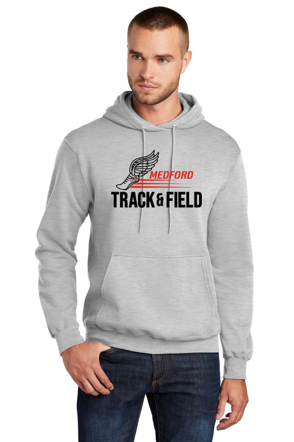 Port & Co Core Fleece Pullover Hooded Sweatshirt