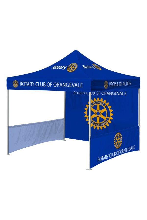 2. EZ-Up 10 x10 Rotary logo