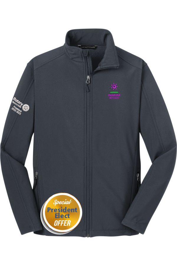 1. Imagine Rotary 2022-2023 Theme Men's Jacket w/ Embroidered Logo