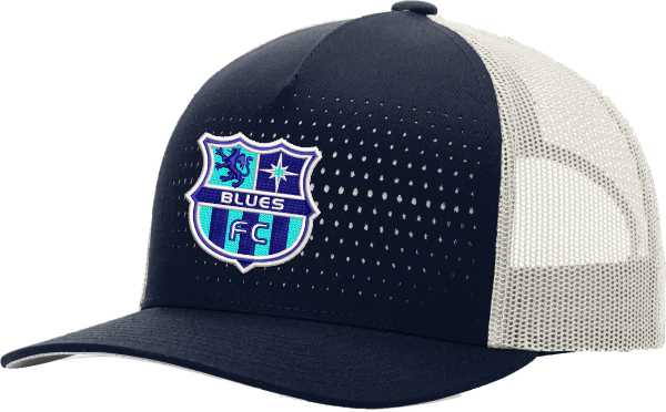 Hat- Richardson Laser Cut Trucker 163 w/ Embroidered Logo