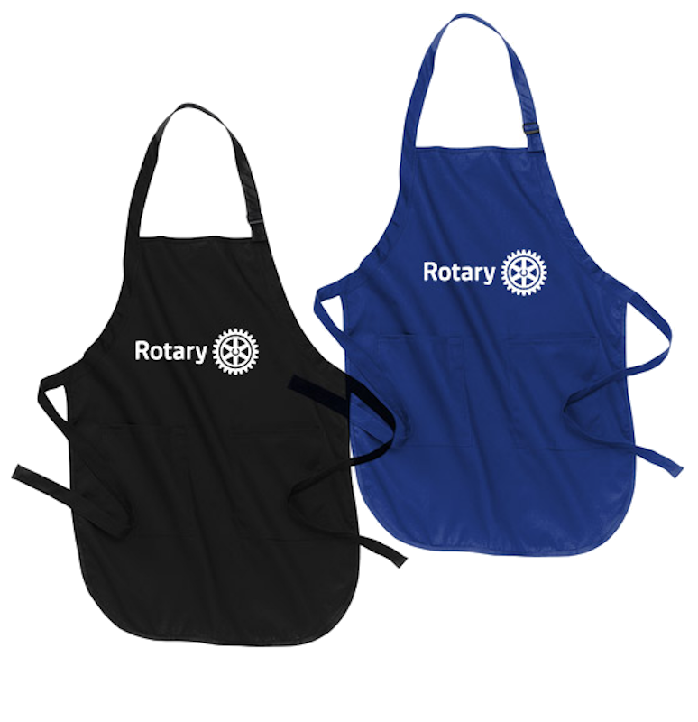 Full-Length Apron with Pockets A500 w/ Embroidered Logo