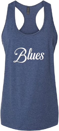 Ladies Gildan Razor Back SEMI-FITTED Tank 67200L w/ Screen Printed Logo