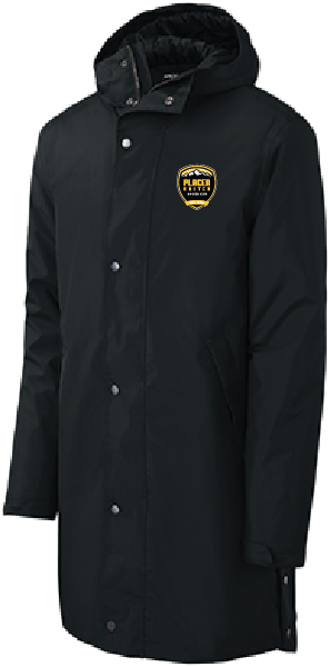 Unisex Sport-Tek JST55 Waterproof Insulated Sideline Parka w/ Embroidered Logo