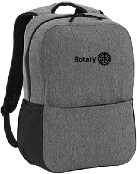 Backpack -BG218 Port Authority Access Square Backpack w/ Embroidered Logo