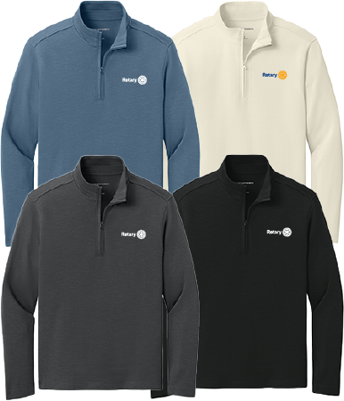 Men's 1/4 zip K820 Port Authority Breakwater 1/4-Zip Pullover w/ Embroidered Logo