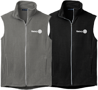 Men's F226 Port Authority Microfleece Vest w/ Embroidered Logo