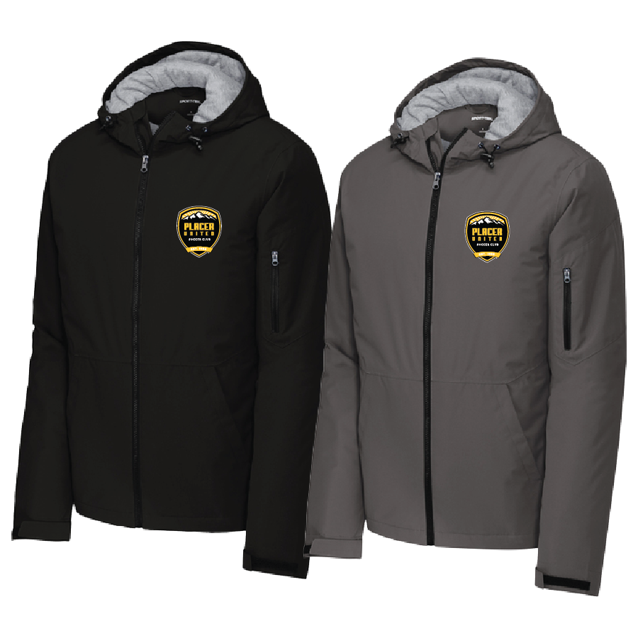 Unisex Sport-Tek JST56 Waterproof Insulated Jacket w/ Embroidered Logo