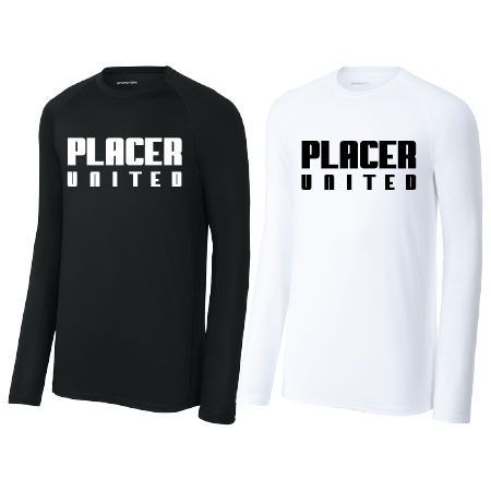 Unisex ST120LS Sport-Tek PosiCharge Compression Long Sleeve Tee w/ Club Logo