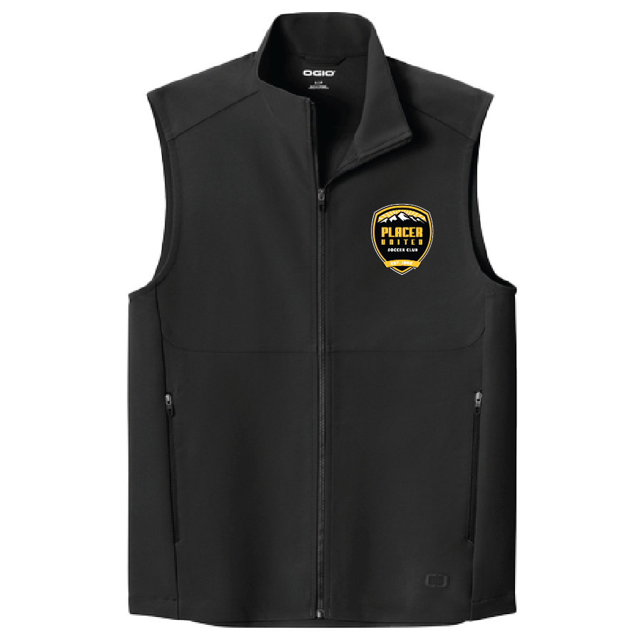 Unisex OG741 OGIO Kinetic Soft Shell Vest w/ Club Logo