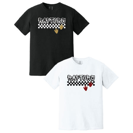 YOUTH Comfort Color Tee 9018 w/ Checkered Logo