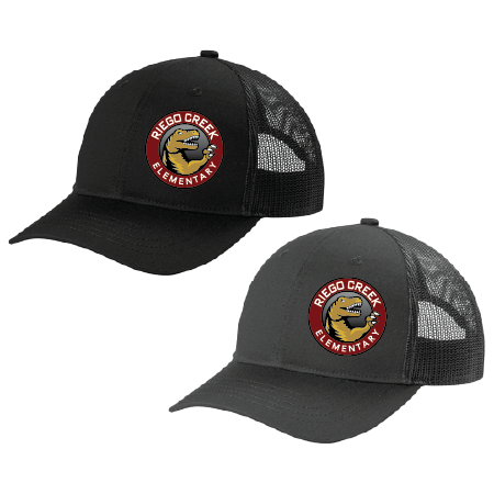 YOUTH Trucker Cap YC402 w/ Embroidered Logo