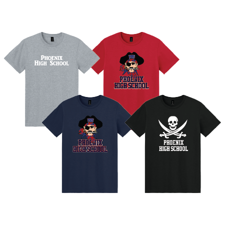 Unisex Gildan Light Cotton Tee 3000 w/ Heat Pressed logo