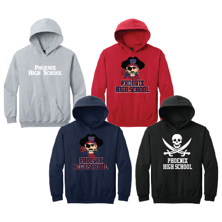 Youth Hoodie SF500B w/ Heat Pressed Logo