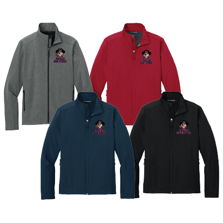 Unisex Soft Shell Jacket J317 w/ Embroidered Logo