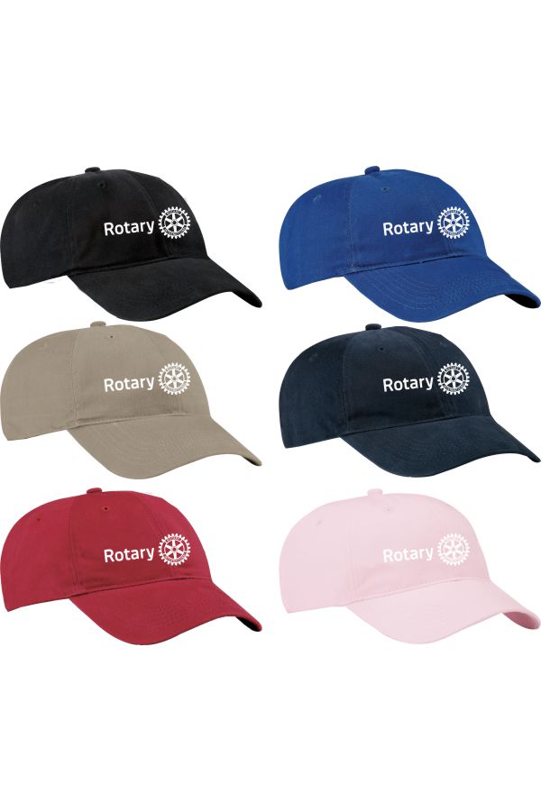 Hat-CP77 Various Colors Available Adjustable w/ embroidered Rotary Logo