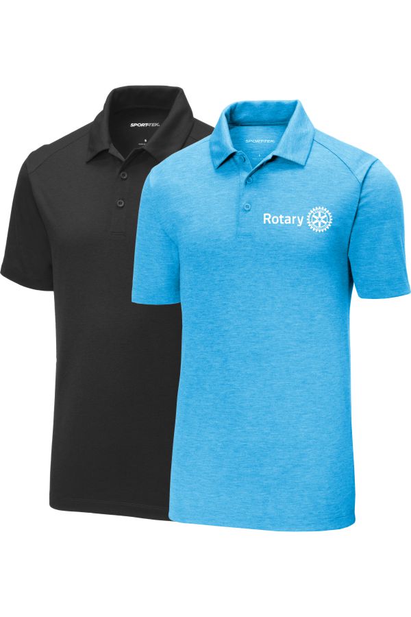 Men's ST405 Sport-Tek  PosiCharge Tri-Blend Wicking Polo w/ embroidered logo