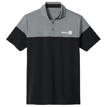 Men's TMA42774 TravisMathew Onward Colorblock Polo w/ Embroidered Logo