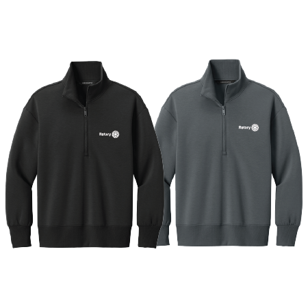 Ladies MM3101 Mercer+Mettle Women’s Soft Spacer 1/4-Zip w/ Embroidered Logo