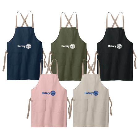 Port Authority A902 Signature Heavy Twill Crossback Apron w/ Embroidered Logo