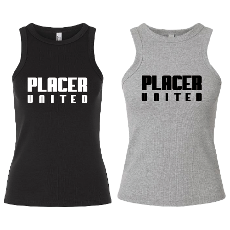 Ladies BR2101 American Apparel Baby Rib Tank (RUNS SMALL) w/ Logo