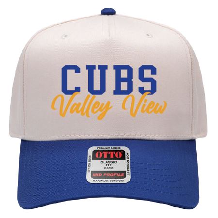 Otto Cap 31-069 Embroidered Trucker Hat  w/ School Logo