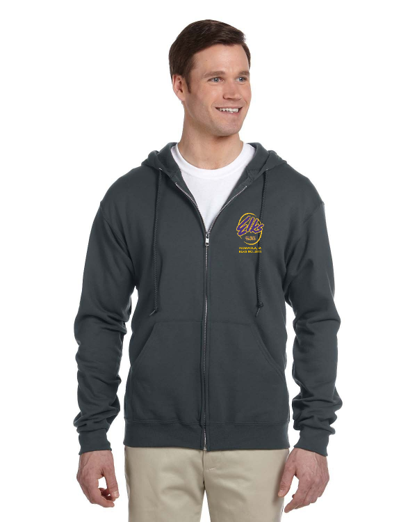 Adult NuBlend Fleece Full-Zip Hooded Sweatshirt