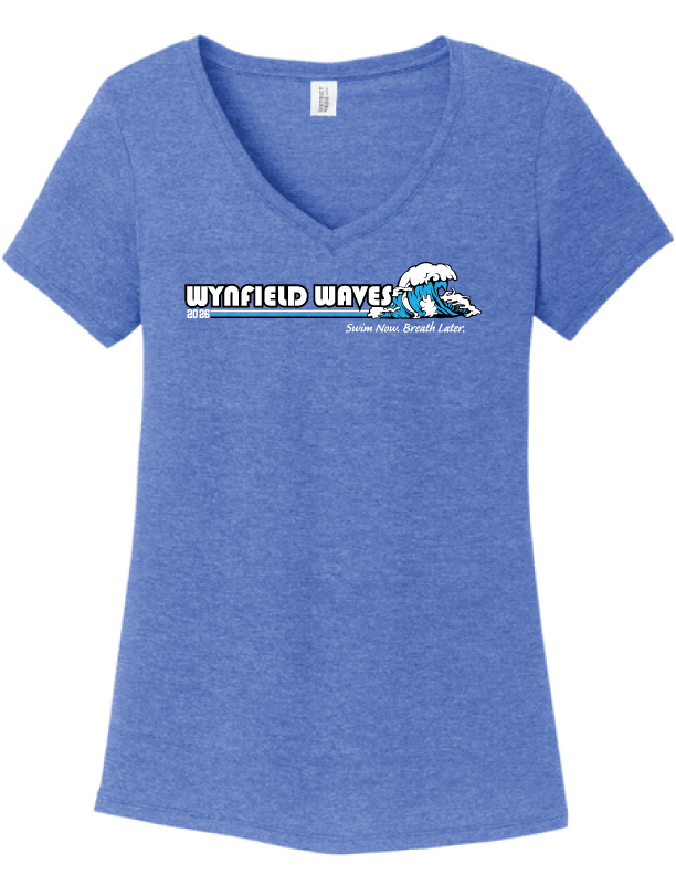 Ladies Tri-Blend V-Neck