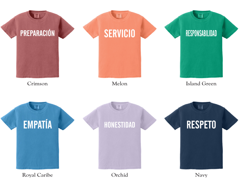 Spanish T-Shirt Bundle - All 6 T-shirts