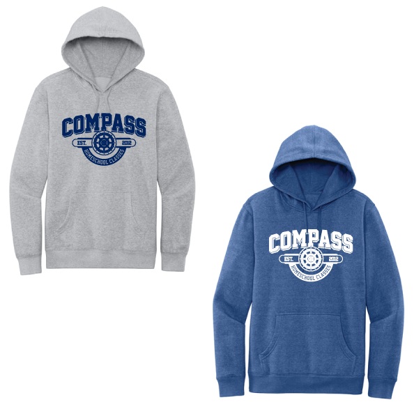 06 - DT6100 District VIT Fleece Hooded Sweatshirt
