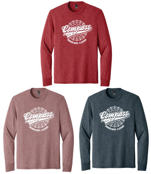 11 - DM132 District Perfect Triblend Long Sleeve Tee