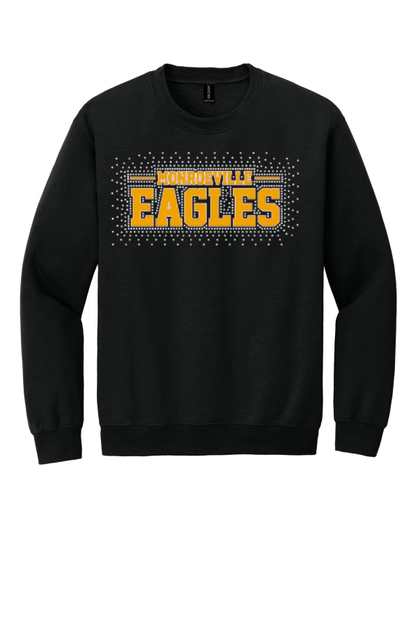 RHINESTONE Eagles Crewneck