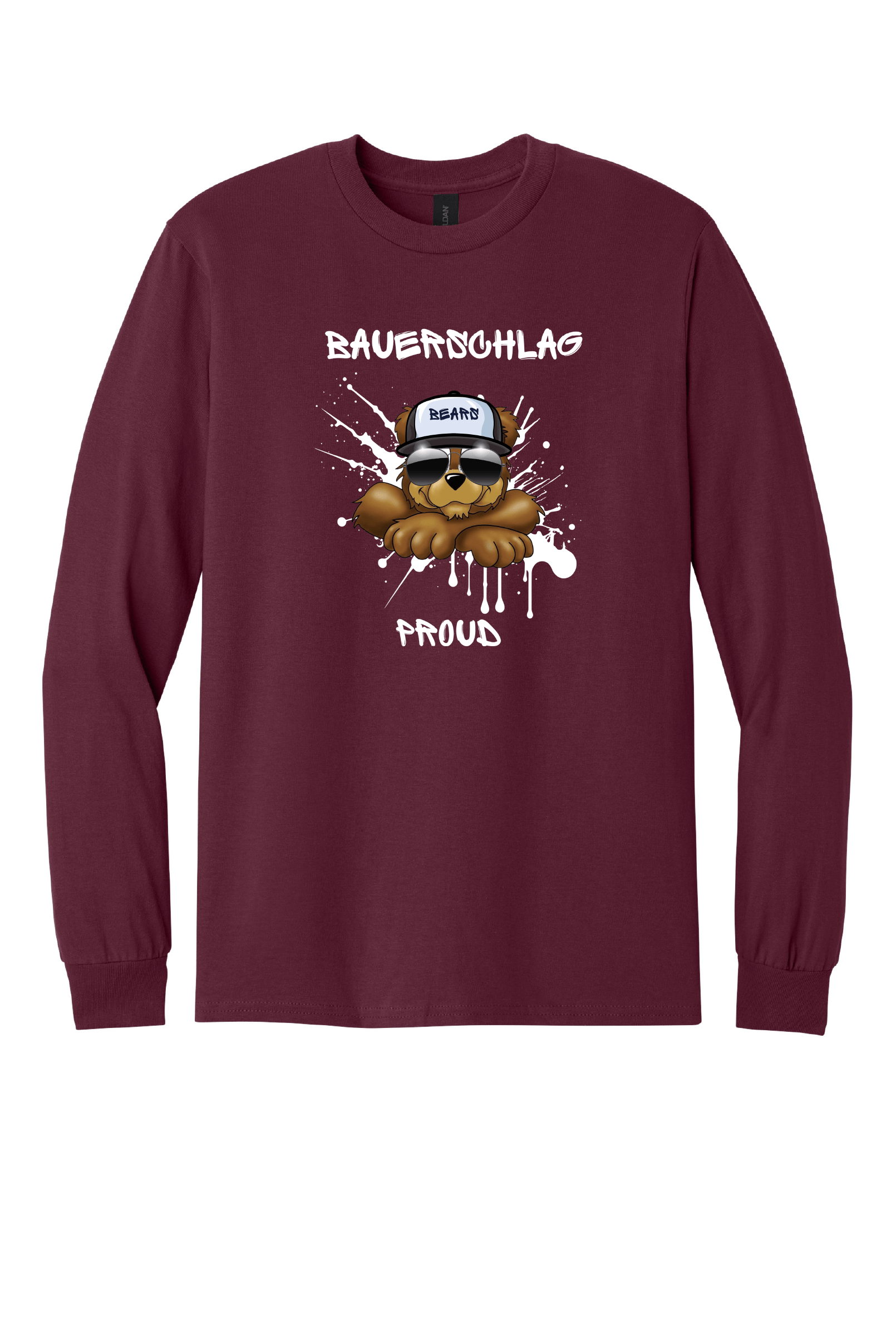 G540 Maroon Long Sleeve