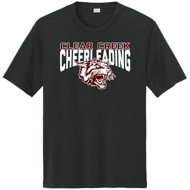 Clear Creek Cheerleading Dri-Fit Short Sleeve