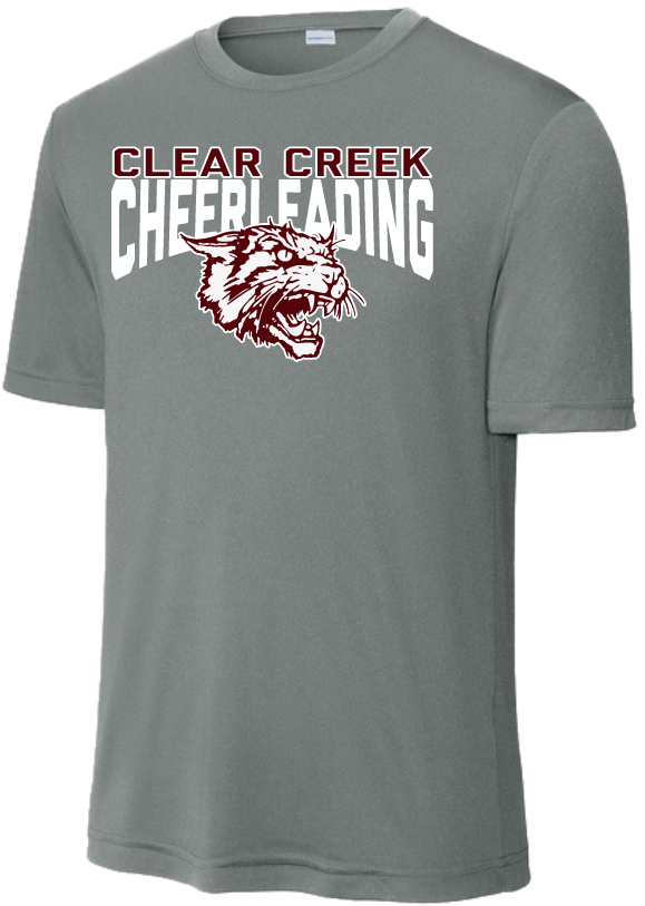 Clear Creek Cheerleading Dri-Fit Short Sleeve