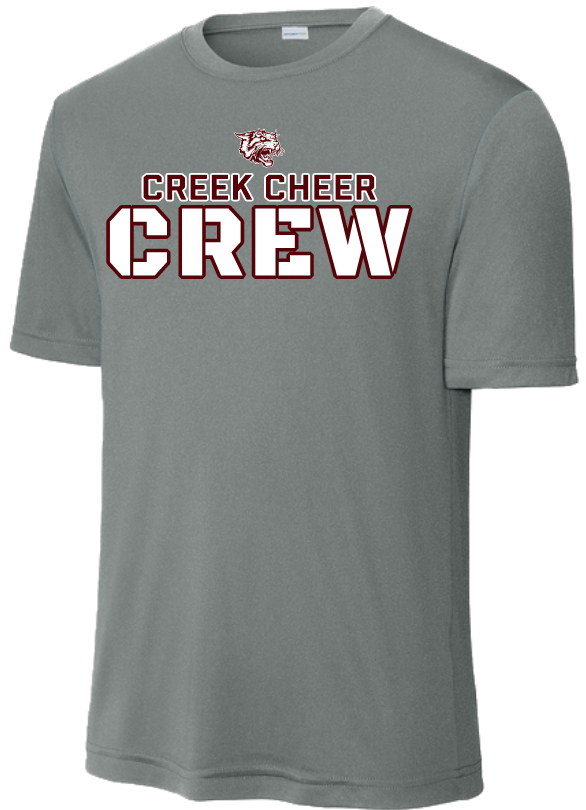 Creek Cheer Crew Dri-Fit Short Sleeve