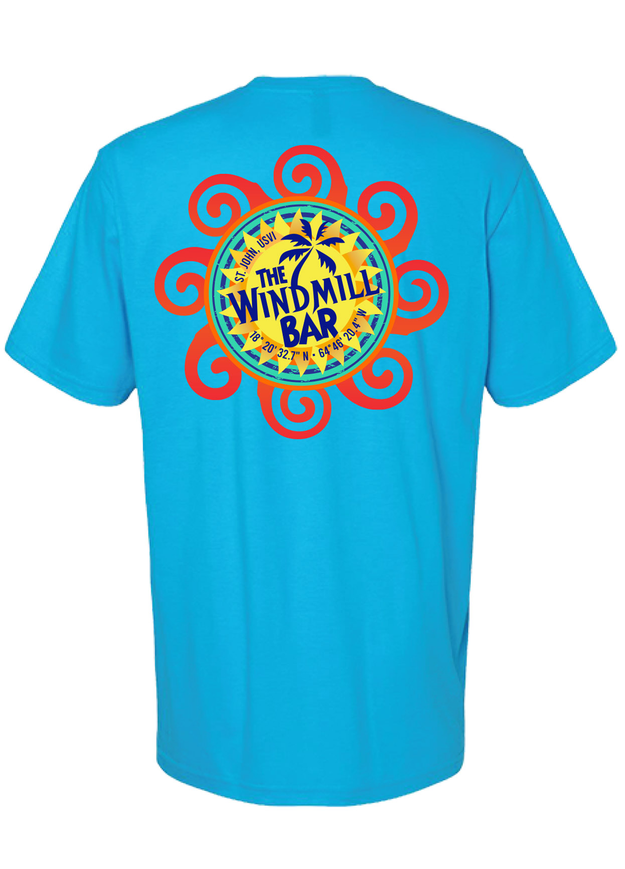 Windmill Bar Fun Sun Logo T-Shirt